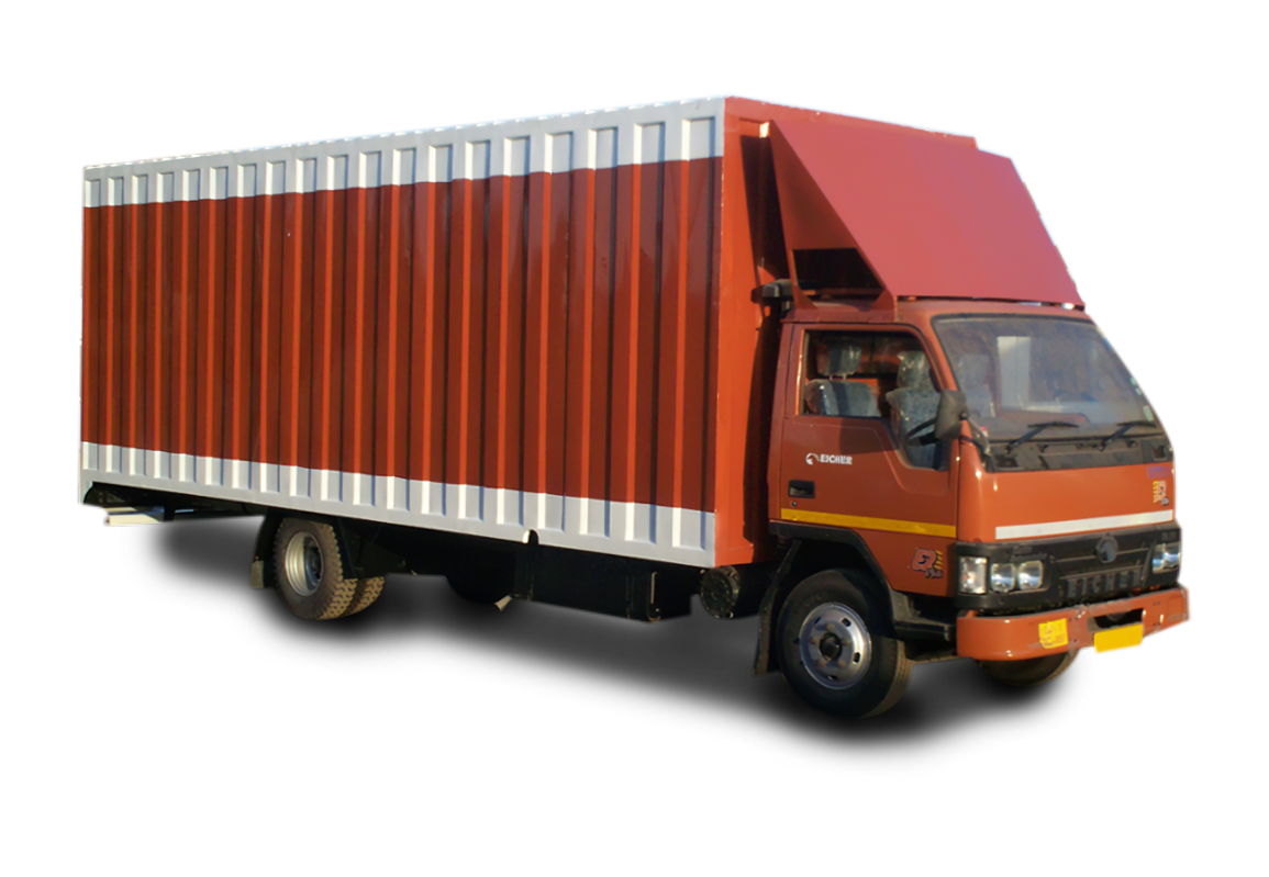 Container transport vehicle